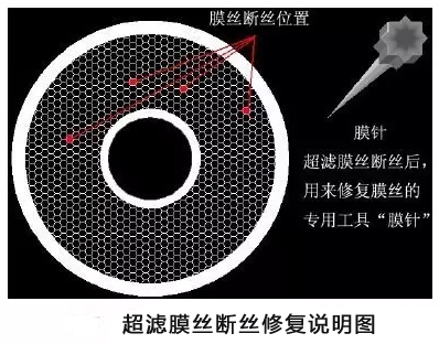 東麗超濾膜膜絲斷裂后修復分析 東麗超濾膜膜絲斷裂后修復分析